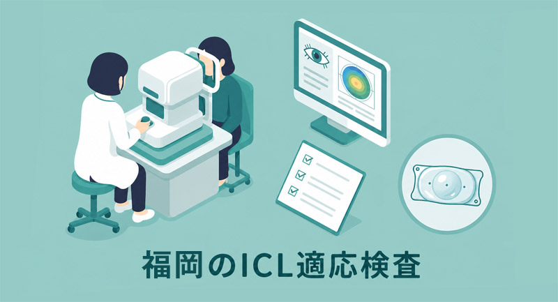 適応検査する女性