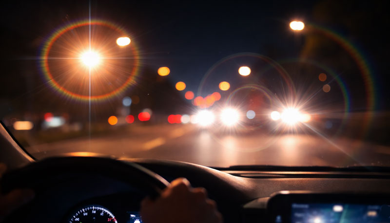 ハローグレアの夜の光イメージ